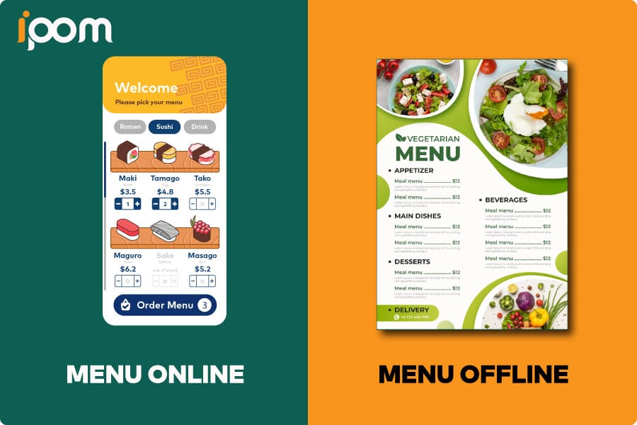 Menu im lặng online và offline